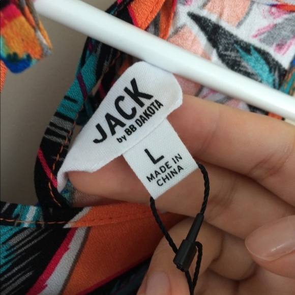 🌙 NWT Jack BB Dakota Farrow Jungle Sunrise Dress - Picture 8 of 8